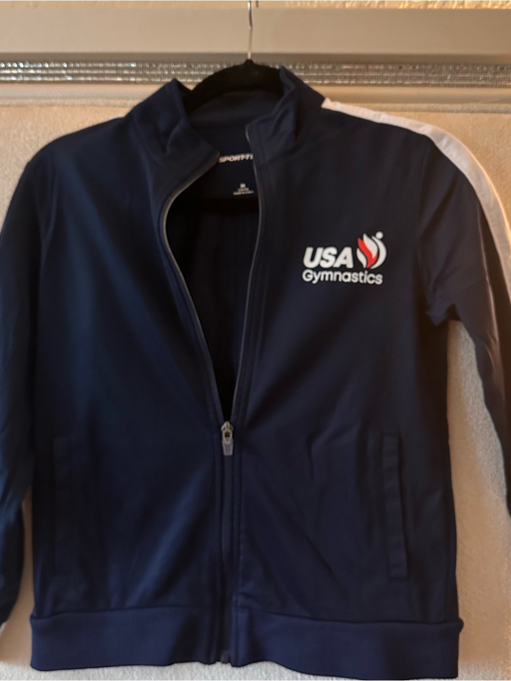 Official USA Gymnastics Sport-Tek Youth Warm-Up Jacket